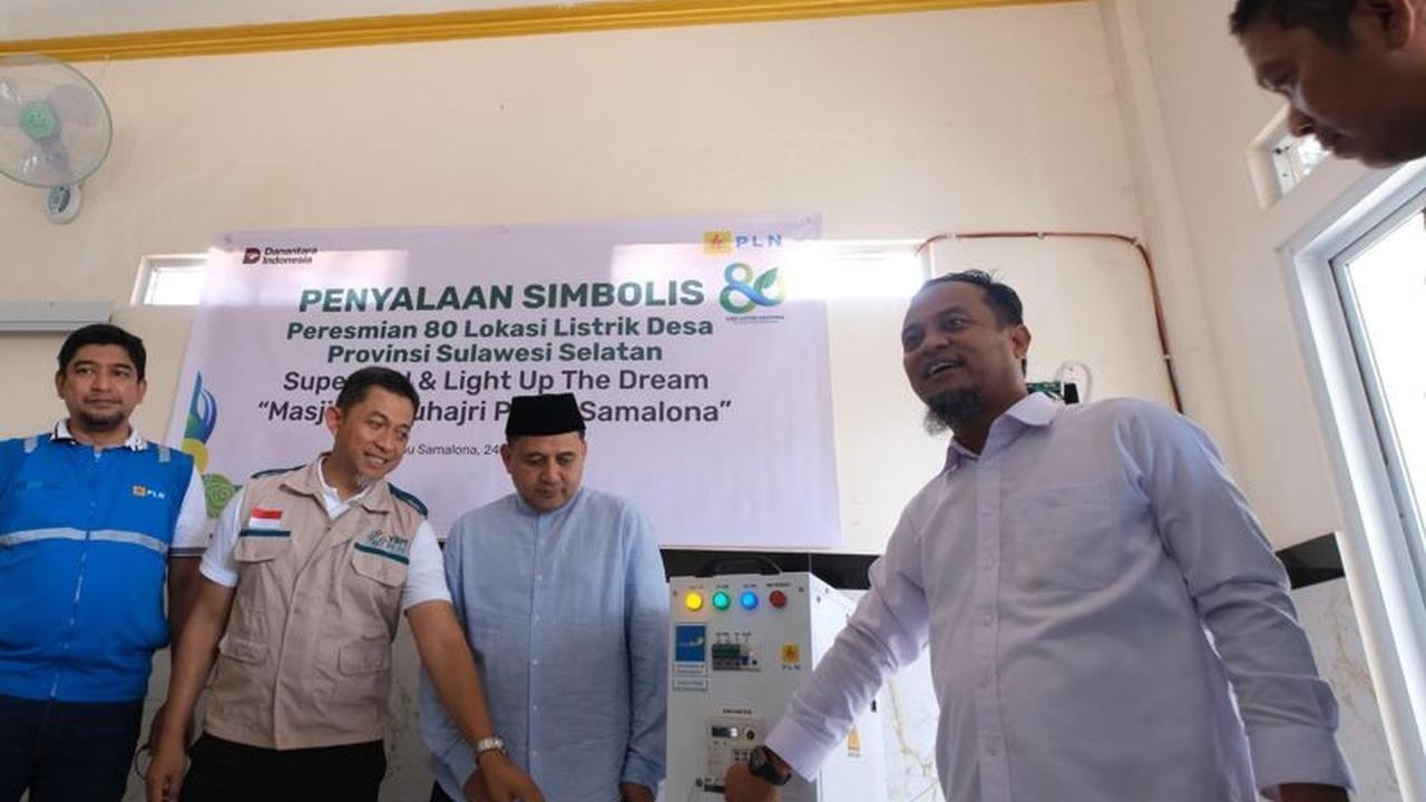 Fakta Unik: Hemat 88%! Gubernur Sulsel Resmikan Listrik Bersih PLN SuperSUN di 80 Desa, Terangi 11 Kabupaten