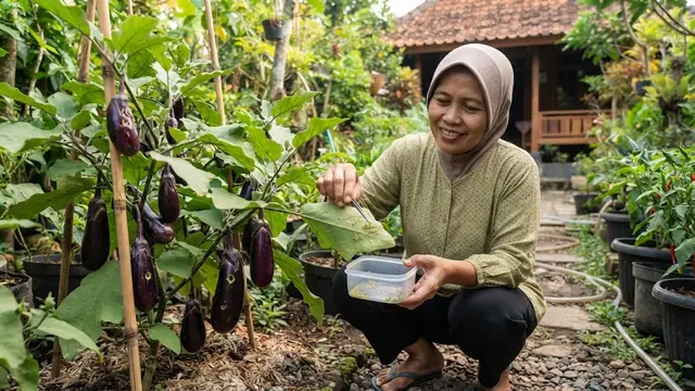 Cara Mencegah Buah Terong Berlubang Sebelum Dipanen