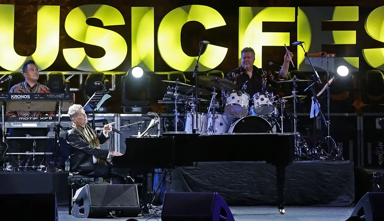 David Poster Batik Music Fefstival 2019. (Bambang E Ros/Fimela.com)