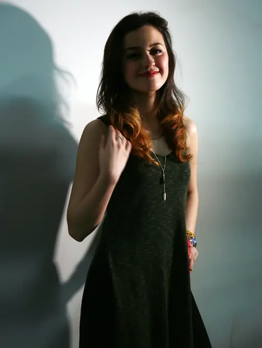 Dengan kemauannya sendiri, Kimberly ingin terus menggali ilmu akting sebanyak-banyaknya mumpung usianya masih muda. (Deki Prayoga/Bintang.com)