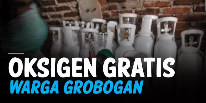 VIDEO: Layanan Isi Tabung Oksigen Gratis bagi Warga Grobogan