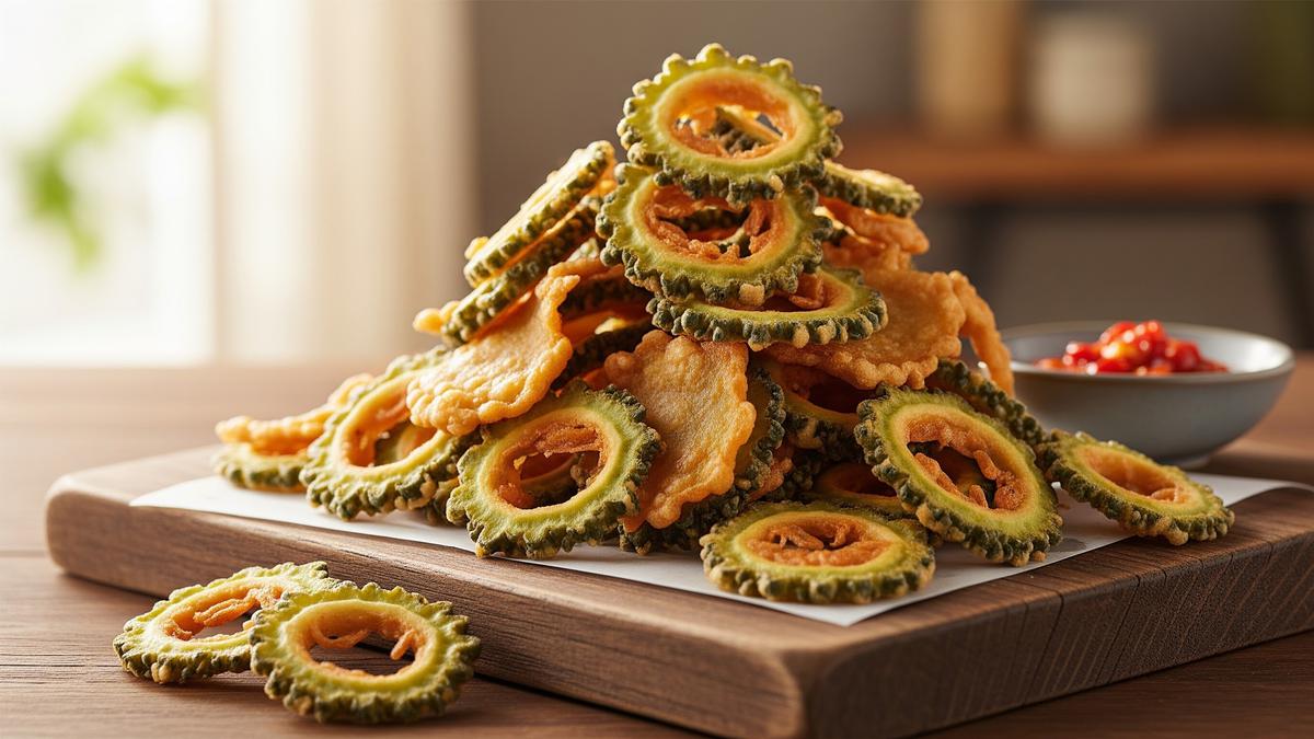 6 Tips Goreng Keripik Pare agar Tidak Pahit, dari Produsen Seriping Pisang Rumahan