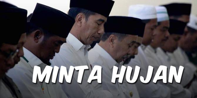 VIDEO TOP 3: Jokowi Salat Minta Hujan di Riau