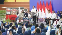 Presiden Joko widodo melakukan kunjungan kerja ke Bekasi. (Liputan6.com/ ist)