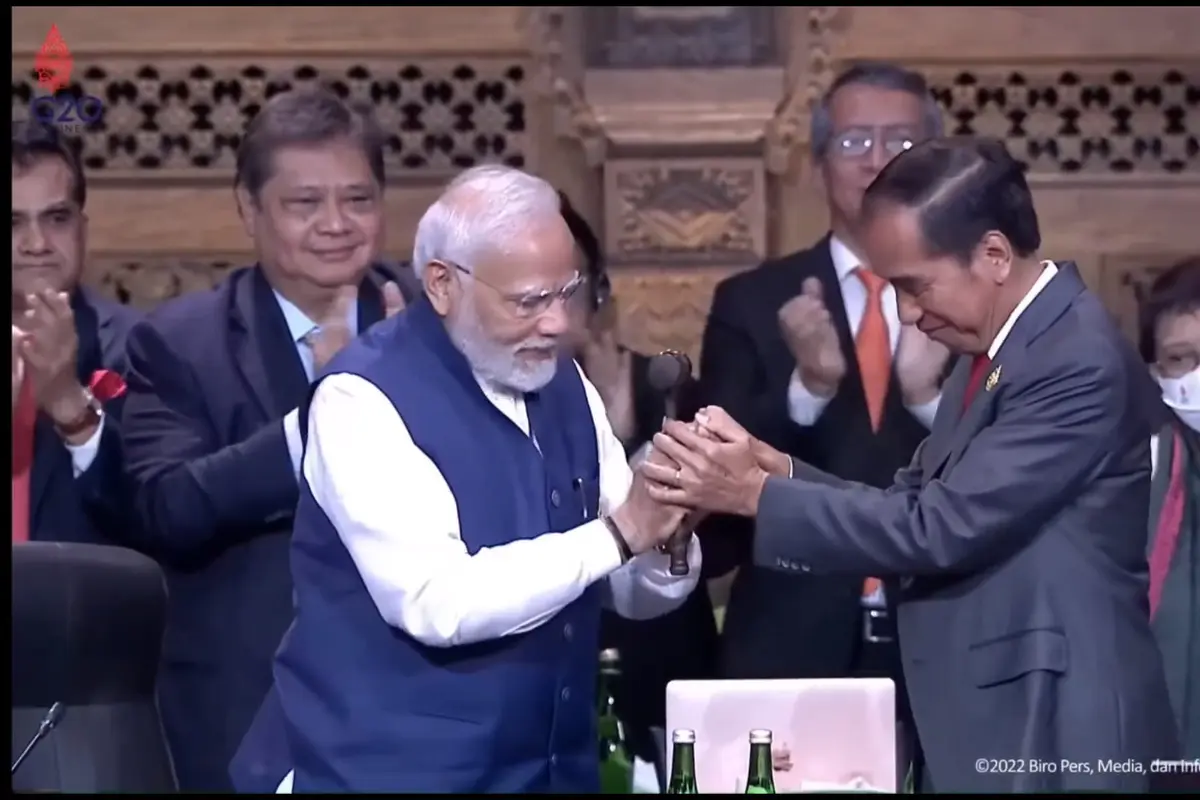 Presiden Jokowi dan Perdana Menteri India Narendra Modi (sumber: youtube.com/SekretariatKabinetRI)