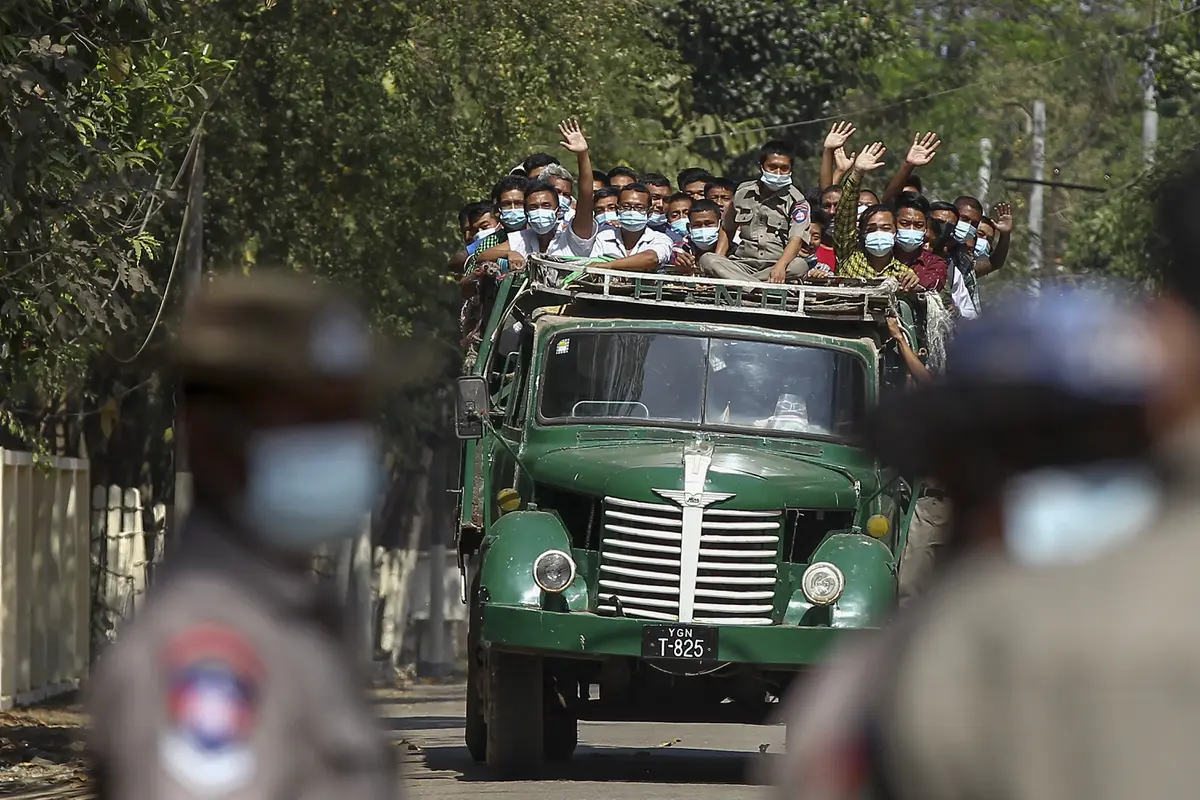 Kudeta Myanmar, Militer Bebaskan Lebih Dari 23 Ribu Tahanan