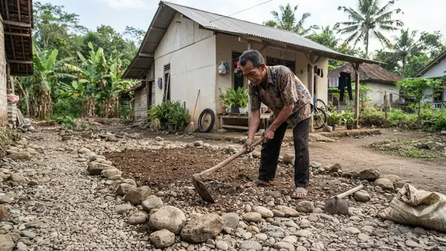 Tentukan Area untuk Menanam Sayuran