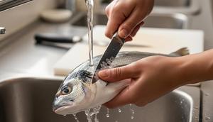 Pilih Ikan Segar, Kunci Awal Tekstur Terjaga. Foto: Gemini