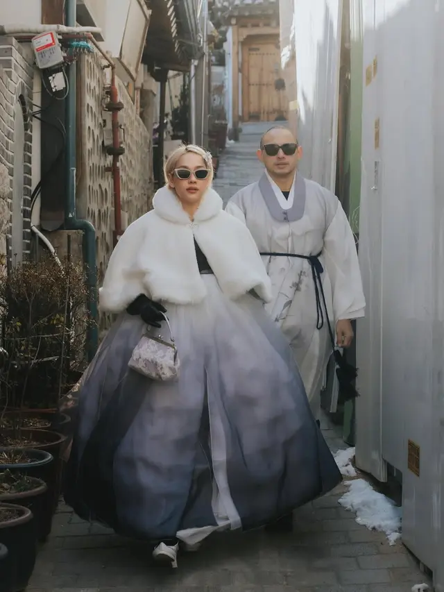 Tampil Stylish dengan Berbagai Gaya, Intip Potret OOTD Bunga Citra Lestari Saat Berlibur Ke Korea