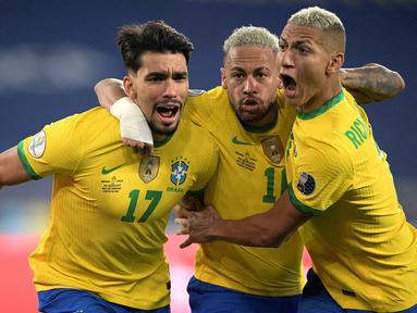 Kedalaman skuad yang baik akan menjadi kunci sukses di era sepak bola modern seperti sekarang. Hal tersebut akan sangat membantu tim untuk menjalani kompetisi dengan durasi yang padat dan lama, seperti Piala Dunia. Sebagian besar tim telah mengumumkan 26 skuad mereka yang akan dibawa ke ajang empat tahunan tersebut. Berikut 5 tim dengan kedalaman lini depan paling menakutkan di Piala Dunia 2022. (AFP/Carl De Souza)