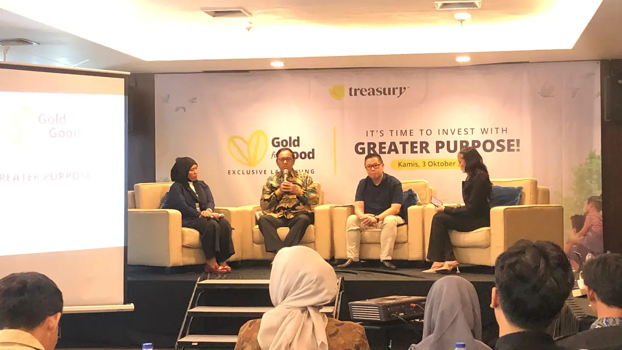 Launching Treasury "Gold for Good" bersama karya Kolaborasi di Jakarta 2024