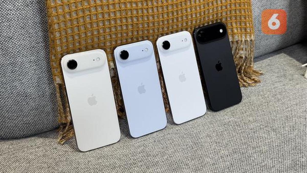 Hands-on iPhone Air: iPhone Tertipis dari Apple dengan Chip A19 Pro seharga Rp 20 Juta. (Liputan6.com/ Yuslianson)