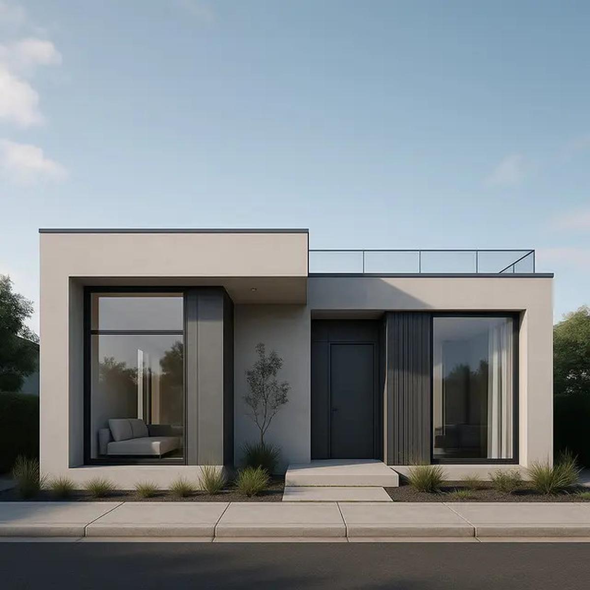 7 Model Rumah 1 Lantai Atap Dak Cor yang Lagi Tren di 2025, Modern dan Fungsional