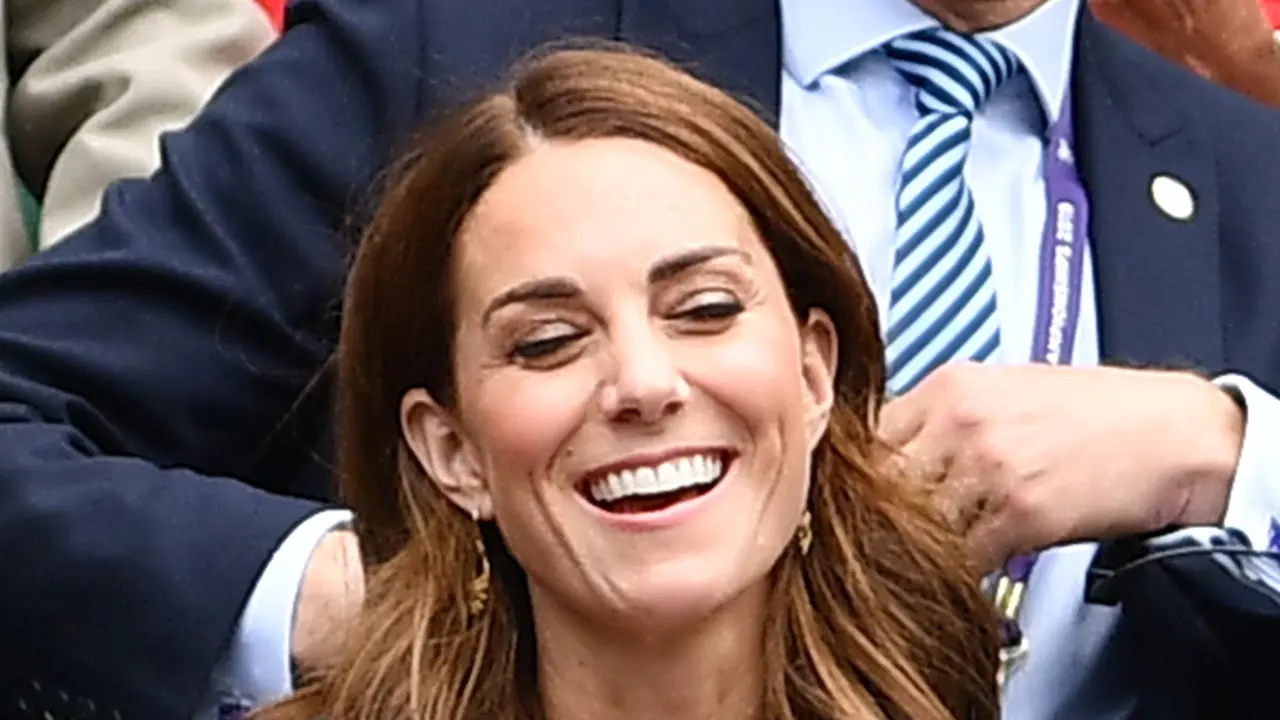 Pesona Kate Middleton Saat Nonton Tenis Wimbledon 2019