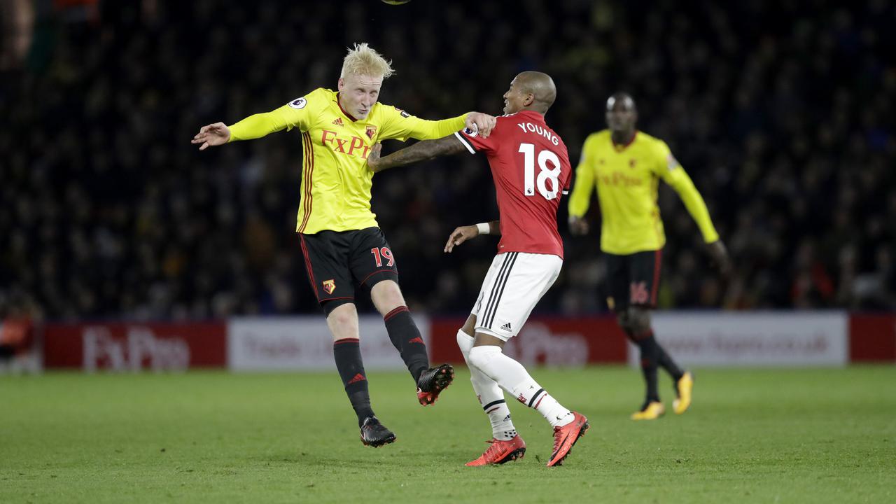 Ashley Young Cetak 2 Gol Kemenangan Manchester United