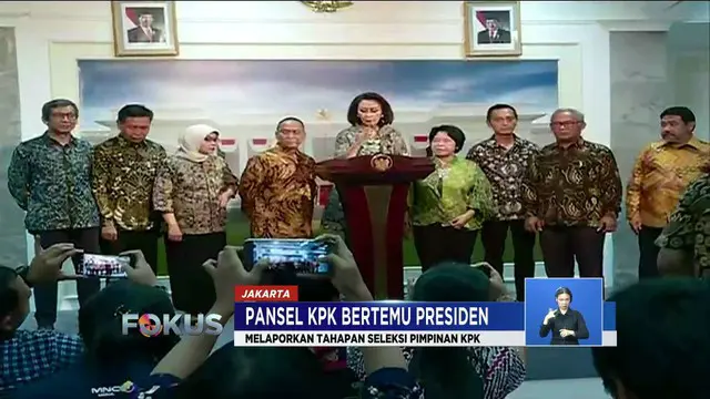 Presiden Jokowi Tegaskan Tak Akan Intervensi Seleksi Pimpinan KPK