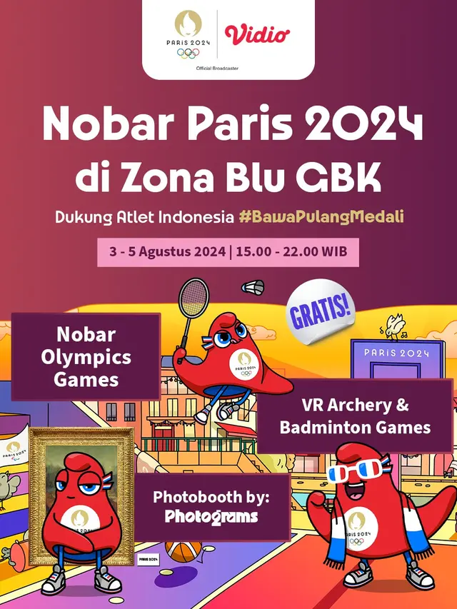 Banner nobar Olimpiade 2024