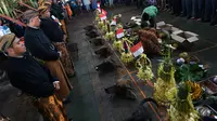 Ritual cembengan ini diyakini sebagai simbol memohon keselamatan selama proses giling tebu. (Liputan6.com/Fajar Abrori).).