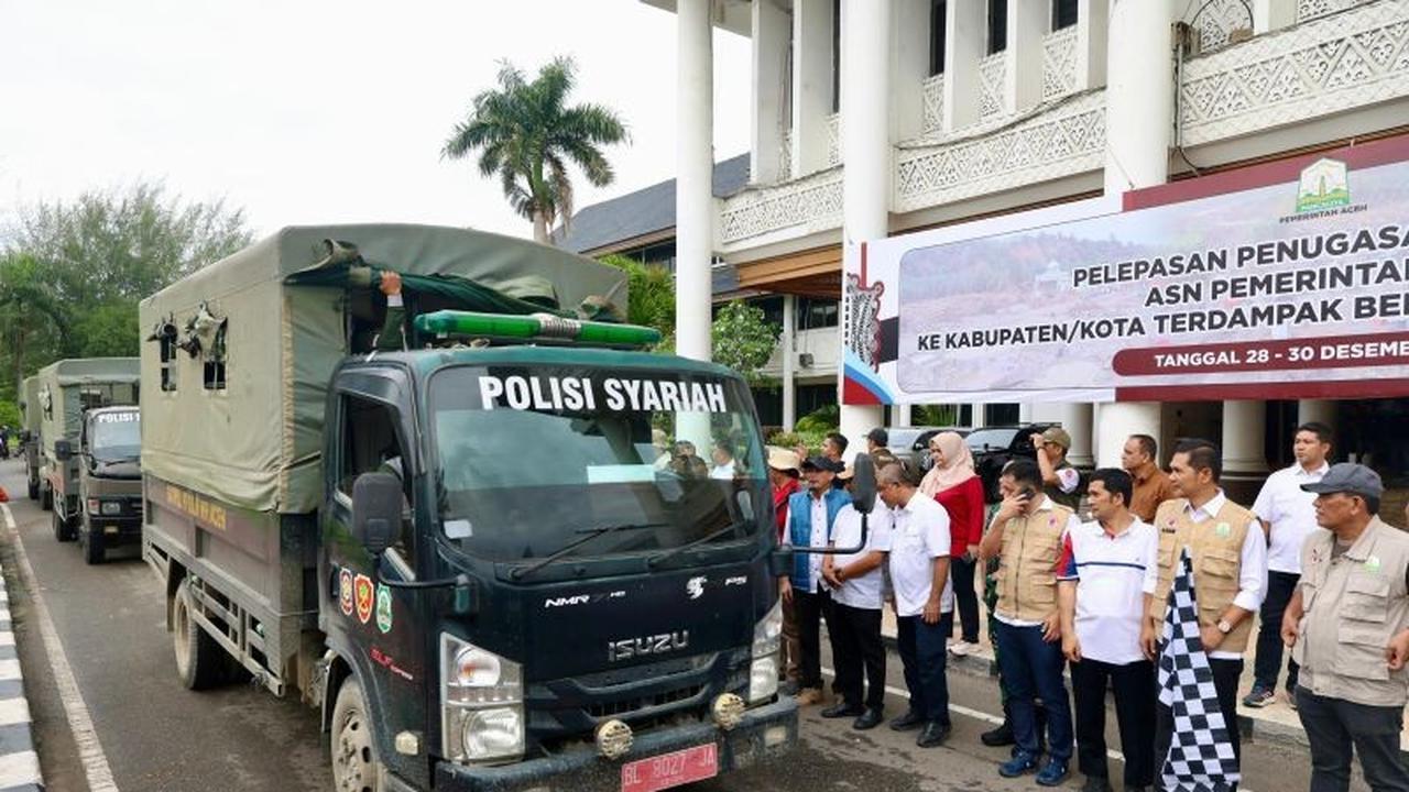 Pemerintah Aceh Terjunkan 3.000 Relawan ASN Bantu Penanganan Bencana, Pastikan Layanan Dasar Tetap Berjalan