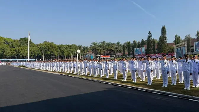 Prabowo Lantik 1.204 Pamong Praja Muda, Bakal Ditempatkan di Wilayah 3T