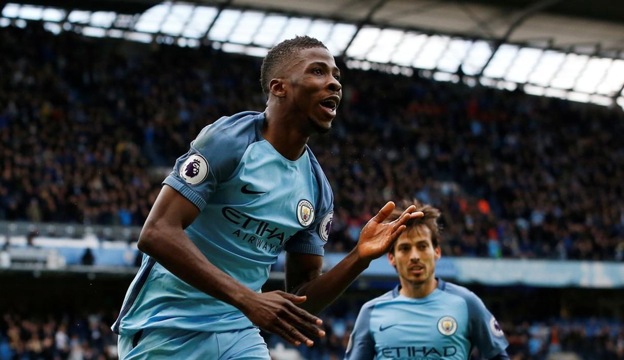 Manchester City hanya imbang 1-1 kala menjamu Southampton dalam laga Premier League di Stadion Etihad, Manchester, Minggu (23/10/2016). (Action Images via Reuters/Craig Brough)
