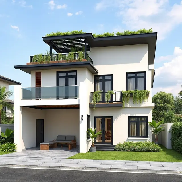 Model Rumah 2 Lantai Terbaru