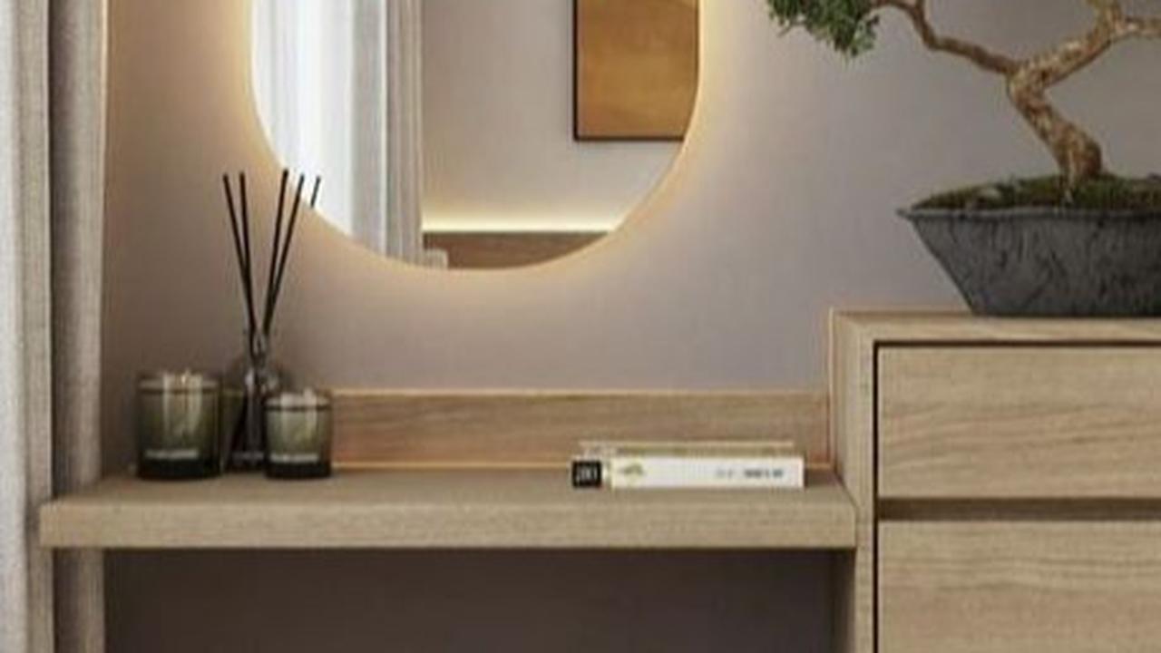 Inspirasi Desain Meja Rias Minimalis Modern untuk Kamar Elegan
