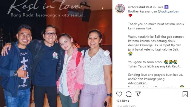 Joanna Alexandra - Raditya Oloan (Foto: Instagram/@victorastrid)