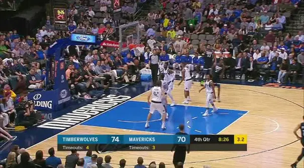 Berita video game recap NBA 2017-2018 antara Minnesota Timberwolves melawan Dallas Mavericks dengan skor 93-92.