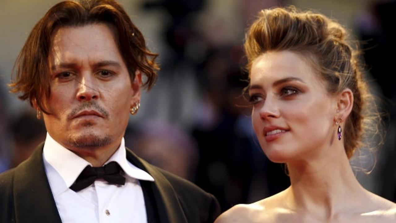 Kemesraan Johnny Depp dan Amber Hard hadiri Venice Film Festival