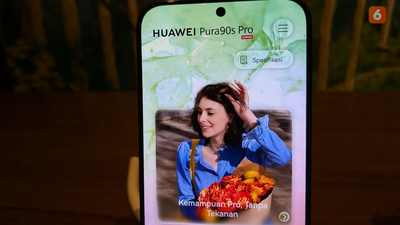 Huawei Pura 90s. Liputan6.com/Aisyah Mustika Zamani