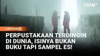 Tersembunyi di Antarktika, Perpustakaan Ini Simpan Harta Karun Es