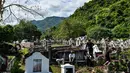 Festival Cheng Beng atau Qingming juga dikenal sebagai Hari Pembersihan Makam. (CHAIDEER MAHYUDDIN/AFP)