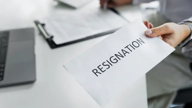 Resign