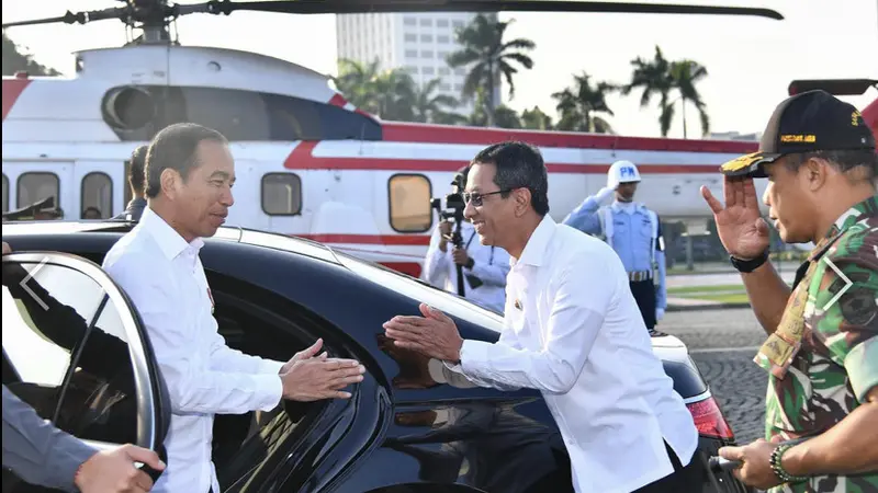 Presiden Joko Widodo (Jokowi) bertolak ke Provinsi Lampung pada Kamis, 11 Juli 2024. (Kredit foto: Biro Pers Sekretariat Presiden)