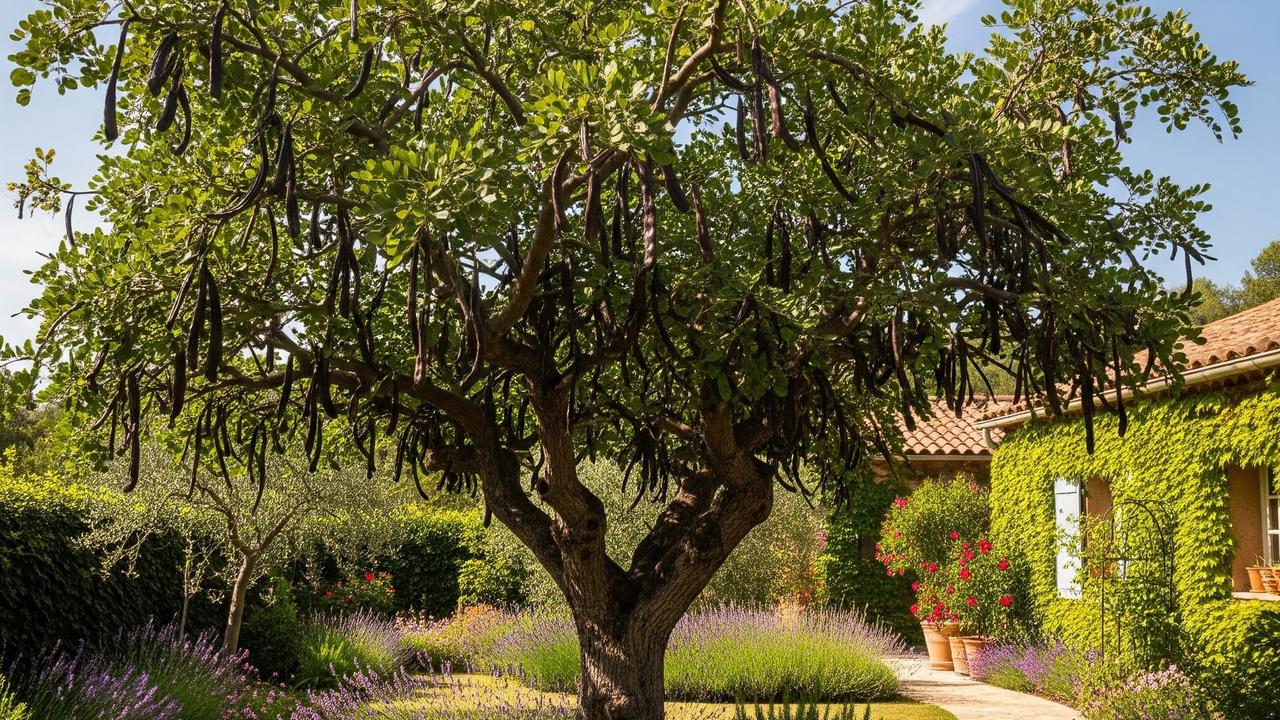 Carob (Ceratonia siliqua) (Gemini AI)