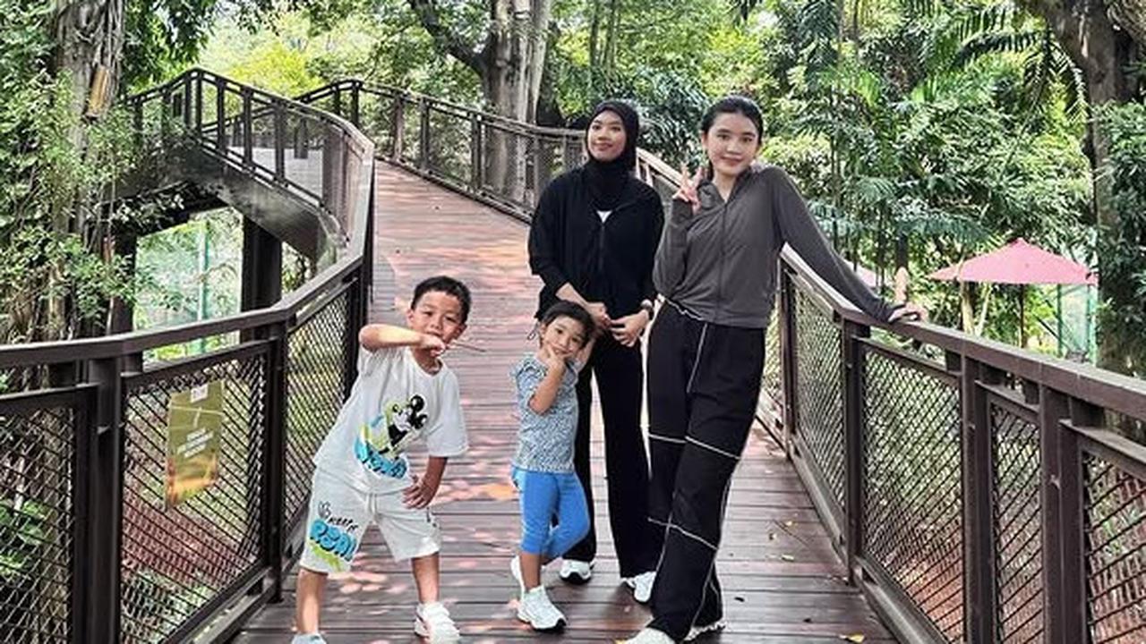 Momen Harmonis Air Bumi dan Ara Liburan Ditemani Anak-Anak Haldy Sabri Tanpa Orang Tua Mereka, Irish Bella Pergi ke Belgia