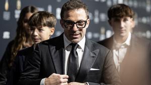 Mantan penyerang Italia, Alessandro Del Piero, tiba di acara Globe Soccer Awards di Dubai pada 27 Desember 2024. (FADEL SENNA/AFP)