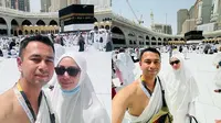 Jalani Ibadah Haji, Ini 7 Potret Raffi Ahmad dan Nagita Slavina di Depan Kabah