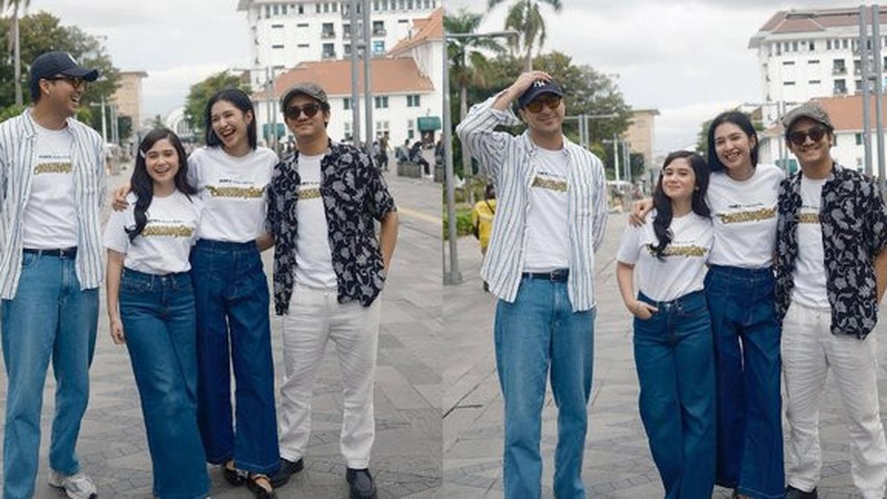 Potret Cantik Tissa Biani Ngabuburit di Kota Tua Bareng Cast Film 'Dilanjutkan Salah Disudahi Perih