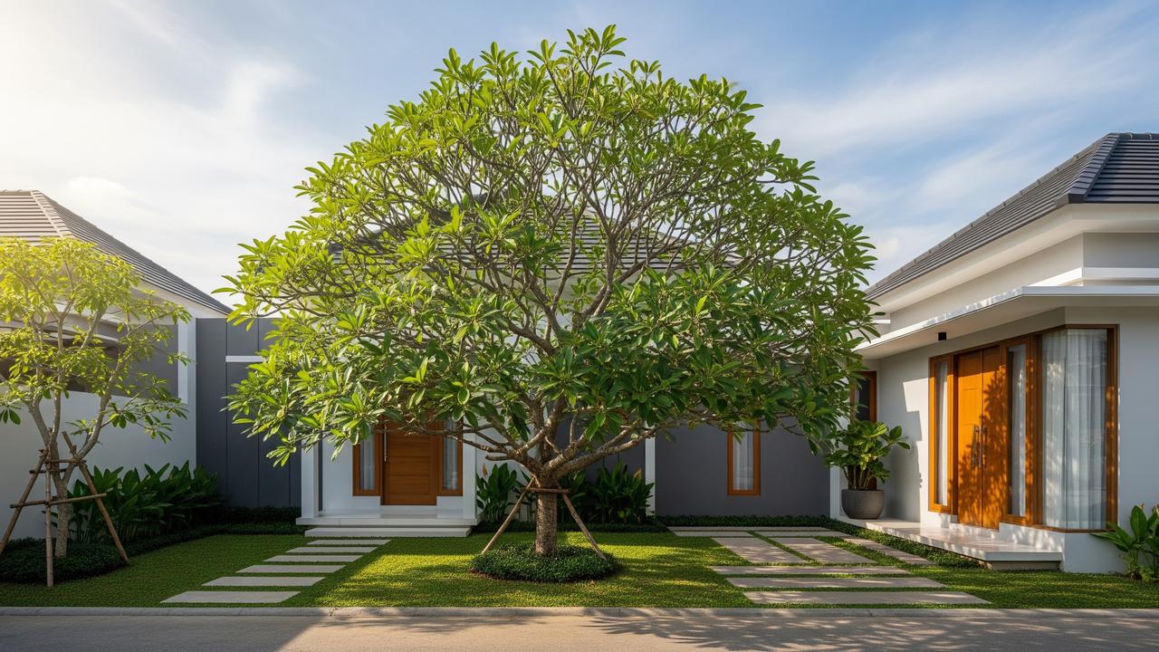 8 Pohon Berdaun Rindang yang Cocok untuk Rumah Minimalis, Sejuk Tanpa Rusak Pondasi