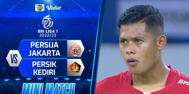 VIDEO: Highlights BRI Liga 1, Persija Raih Hasil Imbang 1-1 Lawan Persik