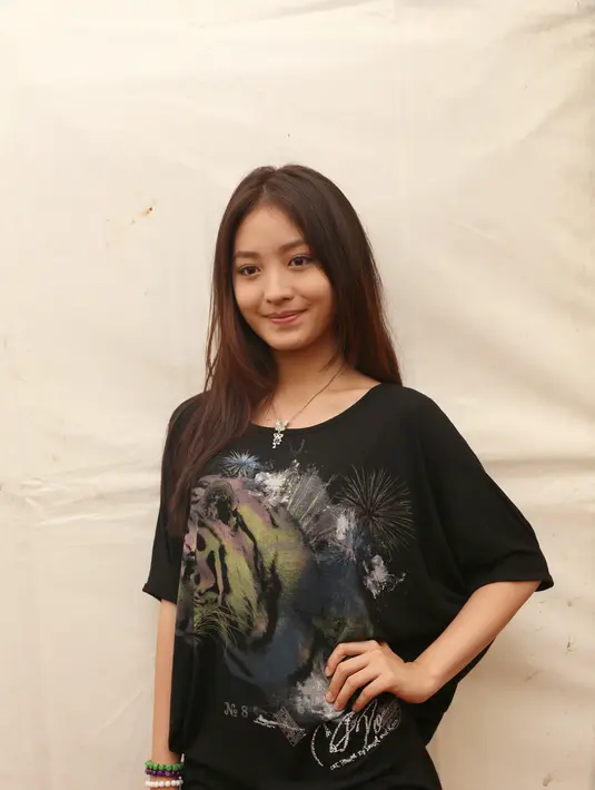 Dalam sinetron terbarunya, ia dipasangkan dengan Stefan William, disinetron 'Anak Jalanan'. (Andy Masela/Bintang.com)