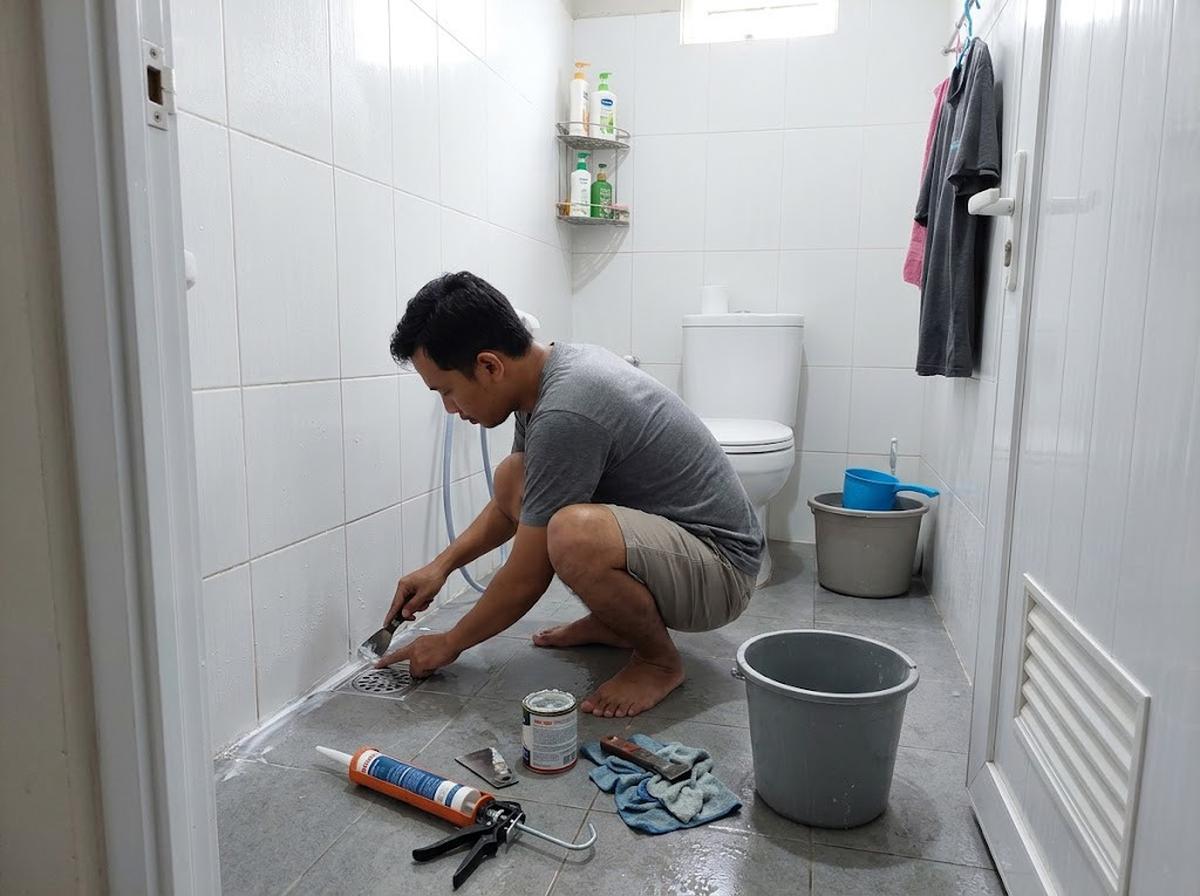 9 Cara Mencegah Cacing Keluar dari Saluran Pembuangan Kamar Mandi, Praktis Dilakukan