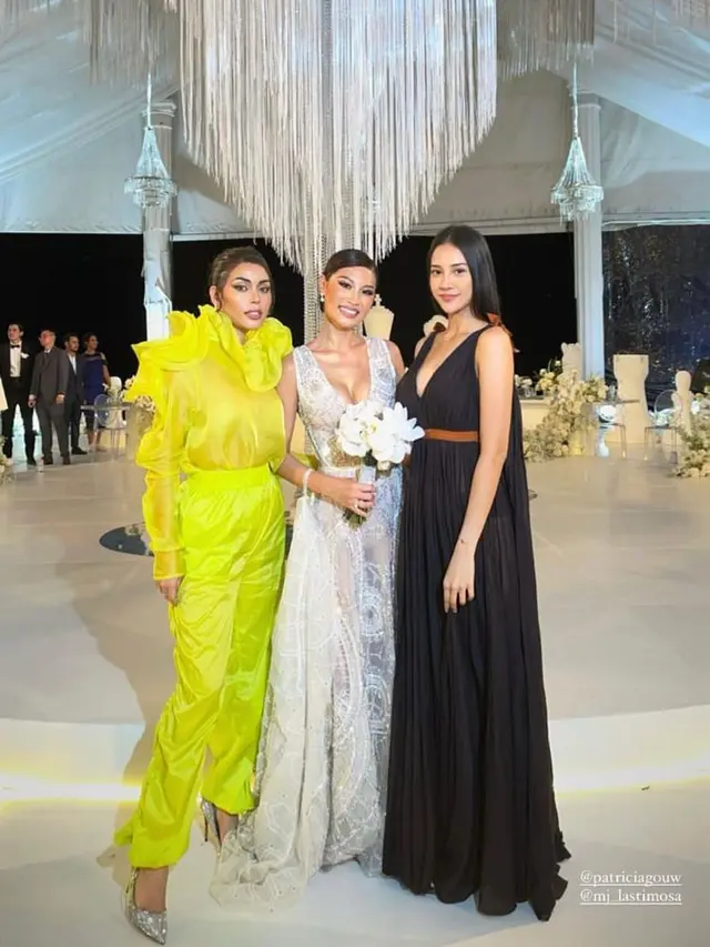 Gaya Bridesmaid dan Tamu Undangan Patricia Gouw, Anti Mainstream Serba Neon