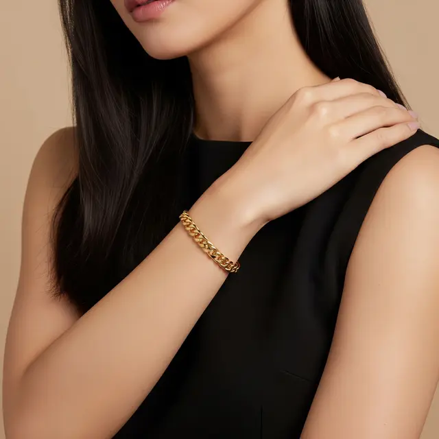 9 Model Gelang Emas yang Kuat,