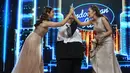 Nella Kharisma, Tiara Anugerah dan Igor Saykoji di panggung Result & Reunion Idonesian Idol X  di Studio RCTI+, Kebon Jeruk, Jakarta Barat, Senin (2/3/2020). (Adrian Putra/Fimela.com)