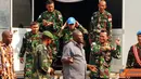 Citizen6, Kongo: Kedatangan Komandan Brigade FARDC beserta Staf disambut secara langsung oleh Komandan Satgas Letnan Kolonel Czi Sapto Widhi Nugroho beserta Staf terkait. (Pengirim: Badarudin Bakri)
