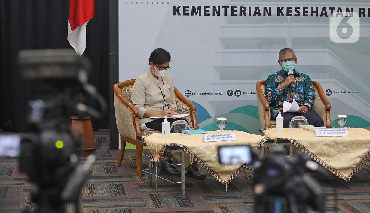 FOTO: Kemenkes Beri Paparan Terkait Vaksin COVID-19 ...