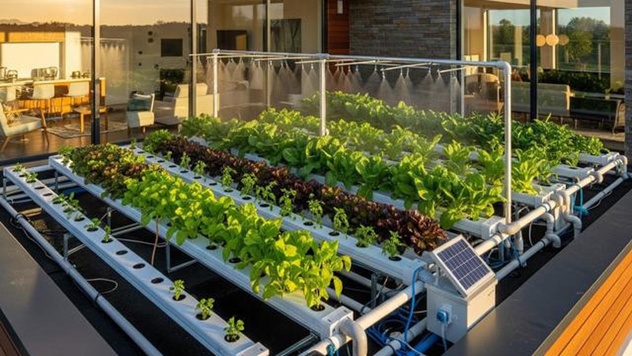 7 Desain Rumah Ramah Lingkungan dengan Kebun Sayur Rooftop yang Modern